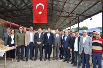 Salihli’de binlerce kişinin katıldığı yağmur duası ve hayır yemeği
