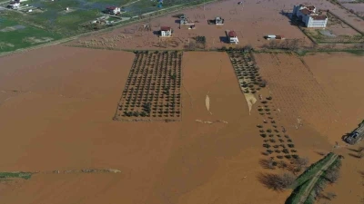Salihli&rsquo;de felaketin boyutu havadan g&ouml;r&uuml;nt&uuml;lendi
