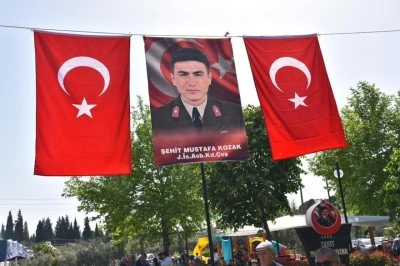 Salihli&rsquo;de Şehit Mustafa Kozak, 8. yılında dualarla anıldı