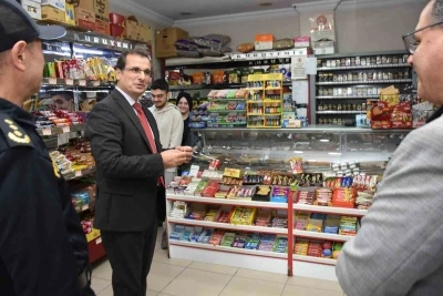 Salihli Kaymakamı Güldoğan, esnafın talep ve sorunlarını dinledi
