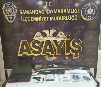 Samandağ&rsquo;da asayiş operasyonu; 1 tutuklama
