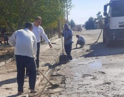 Samsat’ta kış hazırlıkları başladı