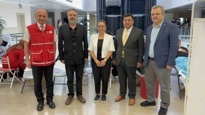 Samsun Adliyesi’nde Kızılay’a kan bağışı kampanyası
