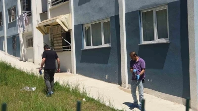 Samsun&rsquo;da 11 katlı apartmanın 1&rsquo;nci katından d&uuml;şen adam yaralandı
