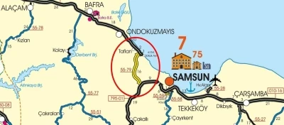 Samsun’da 15 milyar TL’lik dev proje: &quot;Batı Çevre Yolu&quot;
