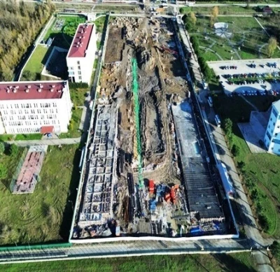 Samsun&rsquo;da 2 bin kişilik &ouml;ğrenci yurdunun inşaatı devam ediyor
