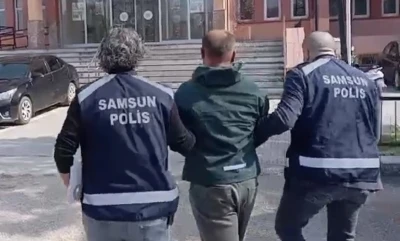 Samsun&rsquo;da 23 yıl 8 ay hapis cezası bulunan şahıs yakalandı
