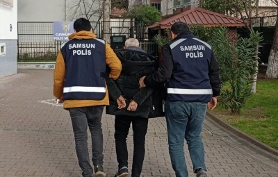 Samsun&rsquo;da 35 yıl 7 ay hapis cezası bulunan firari yakalandı
