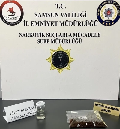 Samsun&rsquo;da 4 il&ccedil;ede narkotik operasyonu: 8 kişi yakalandı
