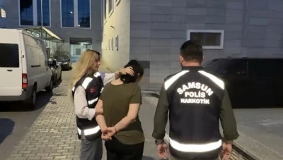 Samsun&rsquo;da 49 yıl hapis cezasıyla aranan kadın yakalandı

