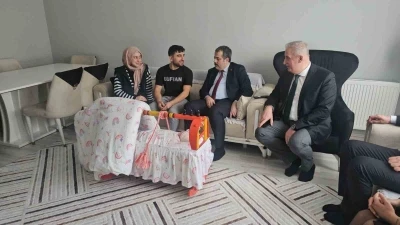 Samsun&rsquo;da Aile ve Gen&ccedil;lik Fonu&rsquo;ndan yararlanan aile bebek sevincini yaşadı
