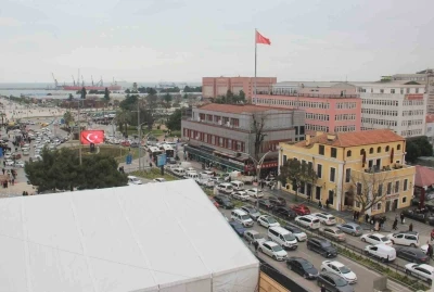 Samsun&rsquo;da bayram yoğunluğu
