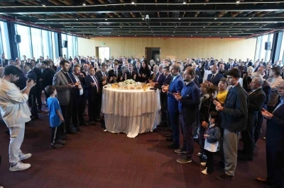 Samsun&rsquo;da bayramlaşma
