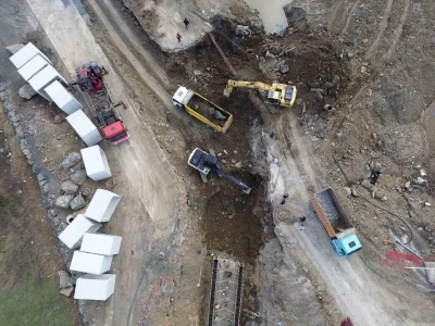 Samsun&rsquo;da dereler taşkın riskine karşı ıslah ediliyor
