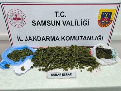 Samsun’da jandarmadan uyuşturucu operasyonu: 1 gözaltı
