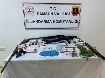 Samsun’da jandarmadan uyuşturucu operasyonu: 2 gözaltı
