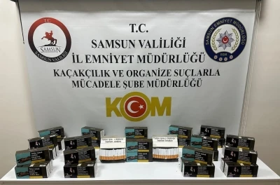 Samsun’da kaçak tütün operasyonu

