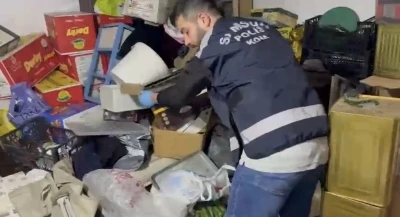 Samsun&rsquo;da ka&ccedil;ak &uuml;r&uuml;n operasyonu
