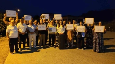 Samsun&rsquo;da mahalle sakinlerinden dron ile ila&ccedil;lama tepkisi
