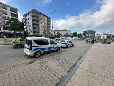 Samsun&rsquo;da motosiklet kazası: 1 yaralı
