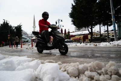 Samsun&rsquo;da motosiklet ve motokuryelerin trafik yasağı kaldırıldı
