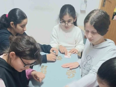 Samsun&rsquo;da &ouml;zel &ouml;ğrencilerden Gazze&rsquo;ye umut k&ouml;pr&uuml;s&uuml;
