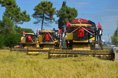 Samsun’da &quot;1. Çeltik Hasat Günü&quot;
