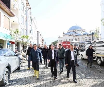 Samsun&rsquo;da sel b&ouml;lgesinde inceleme
