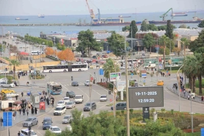 Samsun’da taşıt sayısı bir yılda 40 bin arttı
