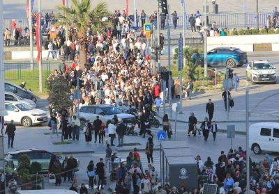 Samsun&rsquo;da u&ccedil;ak g&ouml;sterisi yoğunluğu

