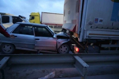 Samsun&rsquo;da zincirleme kaza: 6 yaralı
