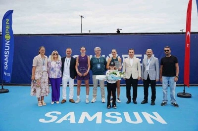 Samsun’daki Uluslararası Tenis Turnuvası sona erdi