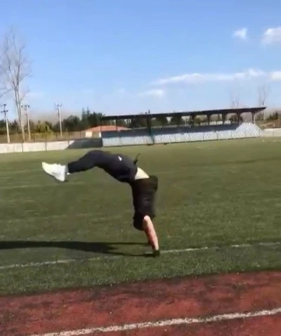 Samsun’dan dünyaya: Guinness rekortmeni judocunun videosu 100 milyonu aştı
