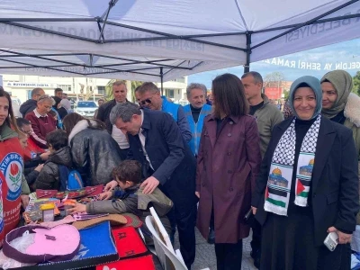 Samsun&rsquo;dan Gazze&rsquo;ye vicdan k&ouml;pr&uuml;s&uuml;
