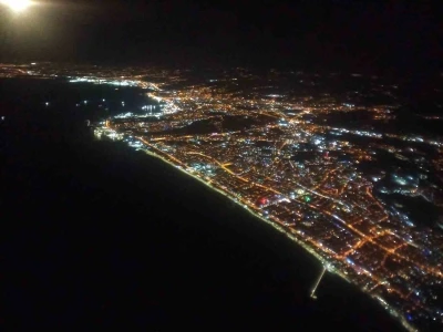 Samsun&rsquo;dan objektife yansıyanlar: G&ouml;ky&uuml;z&uuml; b&uuml;y&uuml;ledi, şehir ışıkları geceyi aydınlattı
