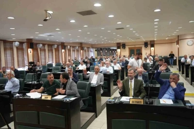 Samsun meclisinde gündem 41 madde
