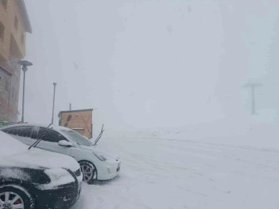 Samsun&rsquo;un zirveleri beyaza b&uuml;r&uuml;nd&uuml;
