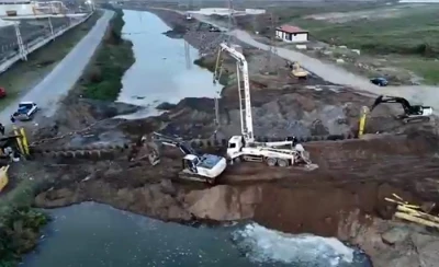 Samsun Yeni OSB’de altyapı çalışmaları ve fabrika kurulumları devam ediyor
