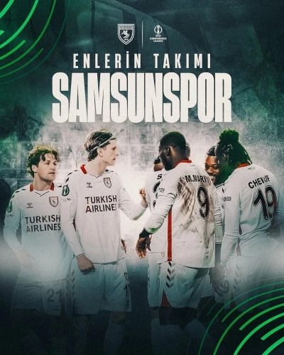 Samsunspor&rsquo;dan UEFA Konferans Ligi&rsquo;nde dikkat &ccedil;eken istatistik
