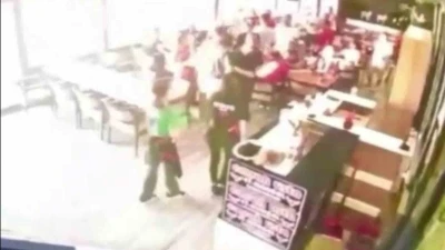 Samsunspor taraftarına silahlı saldırının güvenlik kamerası görüntüleri ortaya çıktı
