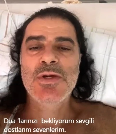 Sanat&ccedil;ı Efe G&uuml;ng&ouml;r sevenlerinden dua bekliyor
