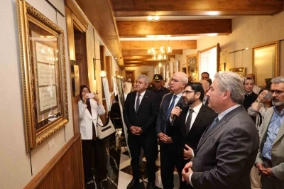 Sanatın merkezi &lsquo;Sanat Melikgazi&rsquo; hat sergisine ev sahipliği yapıyor
