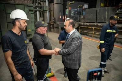 Sanayi ve Teknoloji Bakanı Mehmet Fatih Kacır, Kutes fabrikasını ziyaret etti
