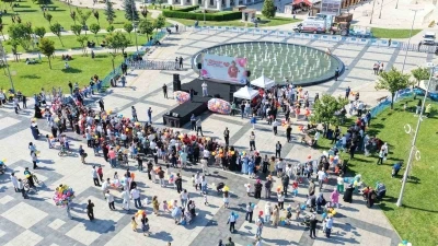 Sancaktepe&rsquo;de Metehan bebek i&ccedil;in g&ouml;ky&uuml;z&uuml;ne balonlar bırakıldı
