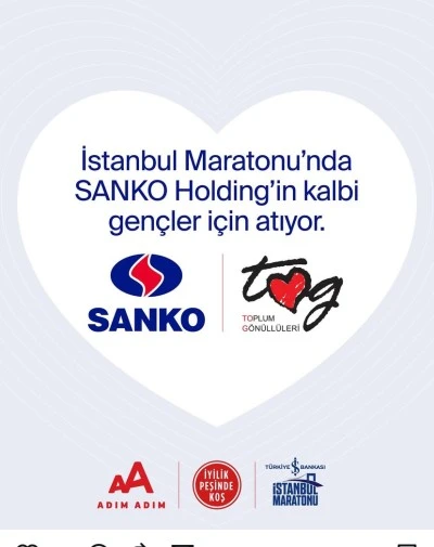 SANKO Holding İstanbul Maratonu’nda Gençler İçin Koşuyor