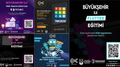 Şanlıurfa B&uuml;y&uuml;kşehir Belediyesi, gen&ccedil;leri yazılım ve teknolojiyle buluşturuyor