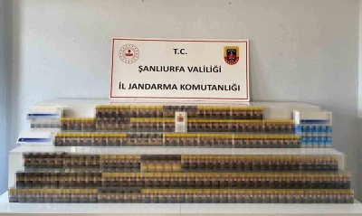 Şanlıurfa&rsquo;da 11 bin paket ka&ccedil;ak sigara ele ge&ccedil;irildi
