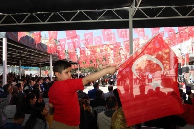 Şanlıurfa&rsquo;da 23 Nisan coşkusu yaşandı
