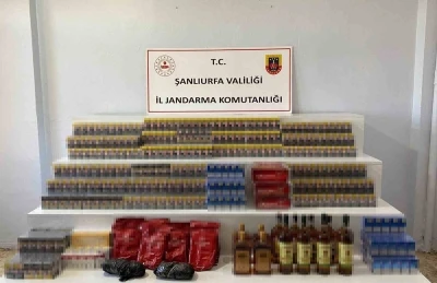 Şanlıurfa&rsquo;da 4 bin 580 paket ka&ccedil;ak sigara ele ge&ccedil;irildi
