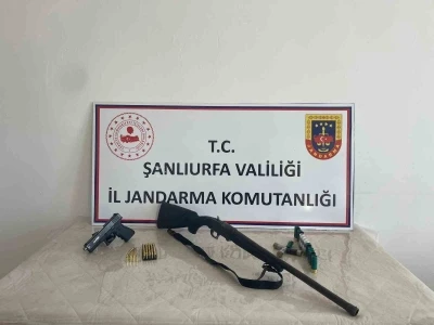 Şanlıurfa’da 4 ilçede eş zamanlı operasyon: Çok sayıda silah ele geçirildi
